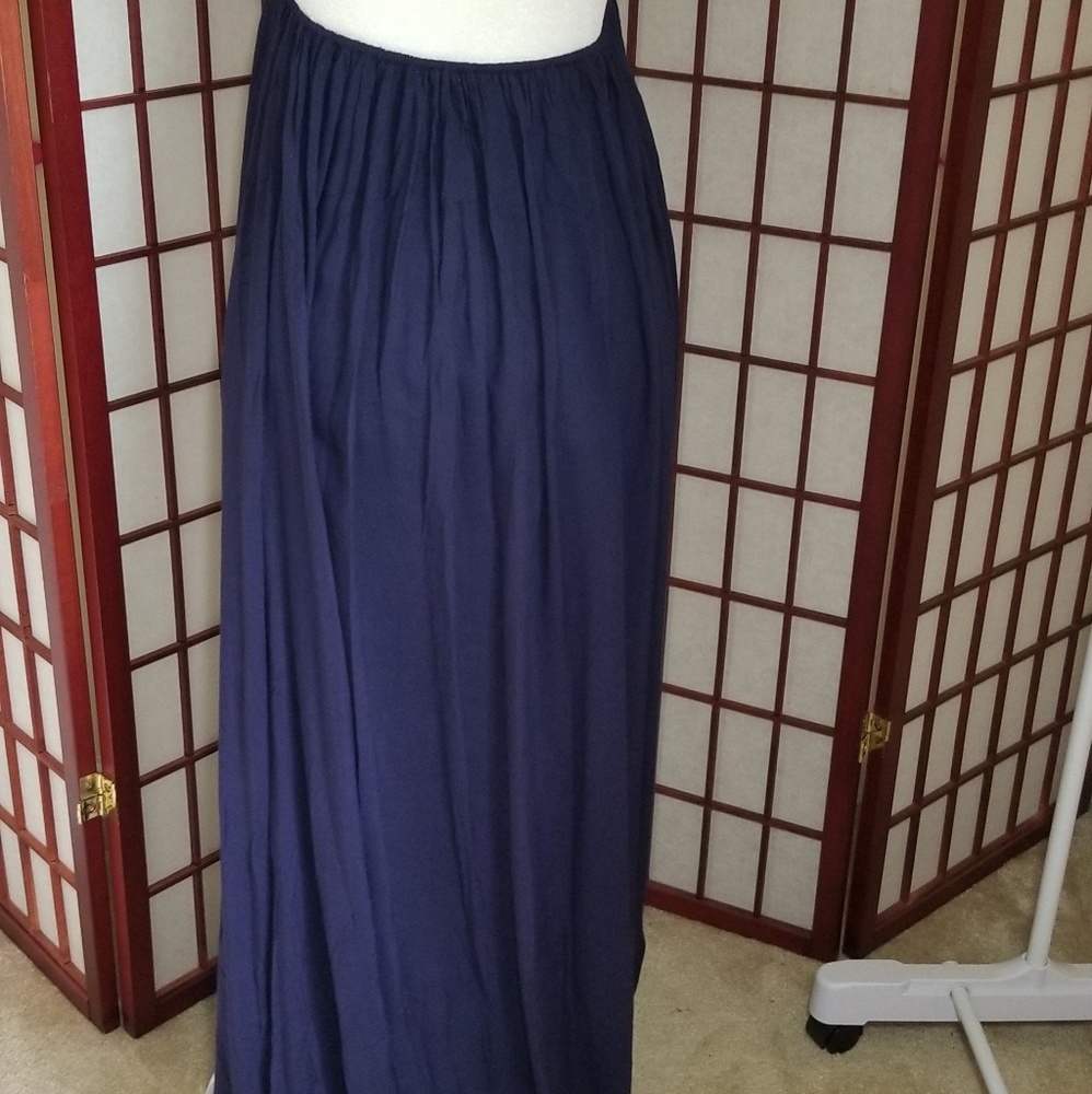 Nwot Sleeveless blue maxi dress - Picture 5 of 5